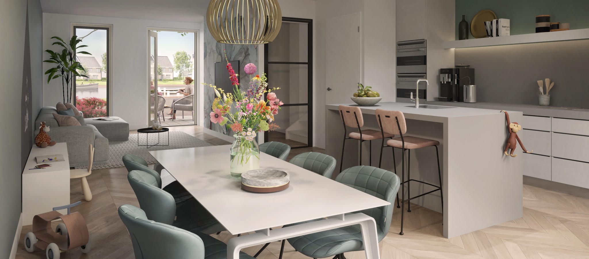 Interieur  Havenzicht Bnr 209 2048X900